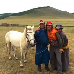 Mongolian horse people